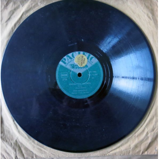Disque du Trio Veracruz - El Cascabel - Angelito Editions Compagnie générale du disque PACIFIC