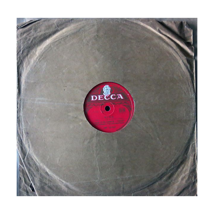Disque de Los 3 de Santa Cruz - Nina et Malguena aux Editions DECCA