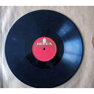 Disque de Los 3 de Santa Cruz - Nina et Malguena aux Editions DECCA