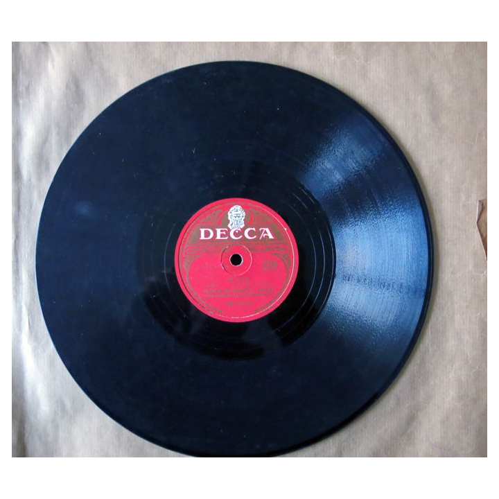 Disque de Los 3 de Santa Cruz - Nina et Malguena aux Editions DECCA