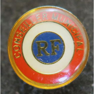 Pin's de conseiller municipal