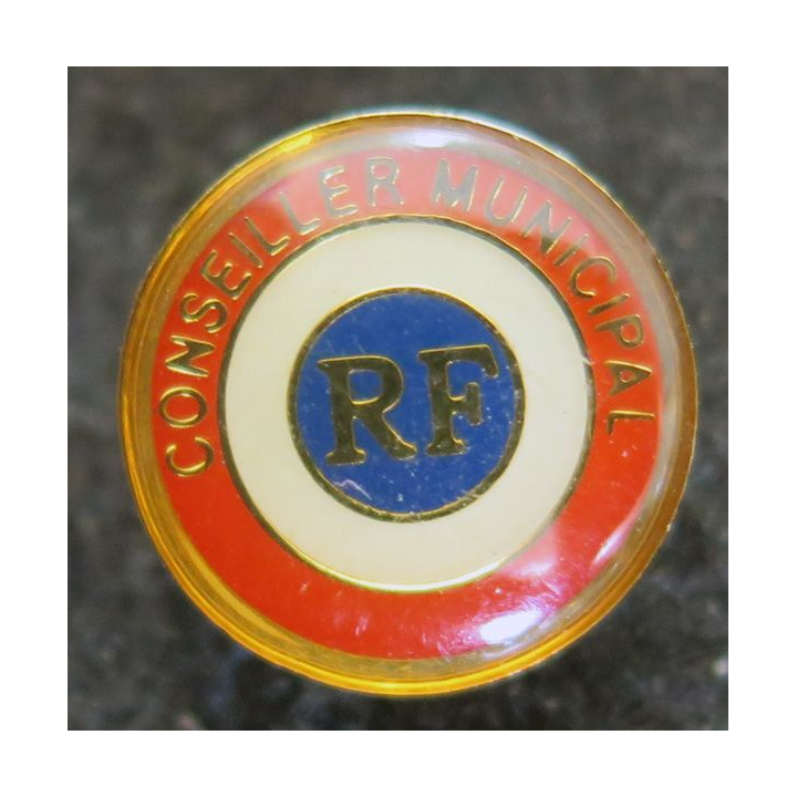 Pin's de conseiller municipal