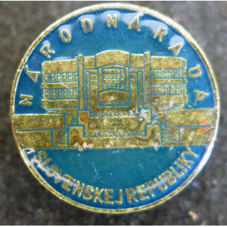 Pin's de la république slovène Slovenskej Republiky Narodnarada