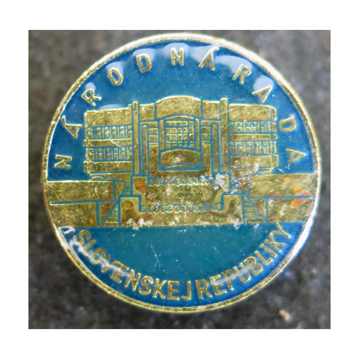 Pin's de la république slovène Slovenskej Republiky Narodnarada