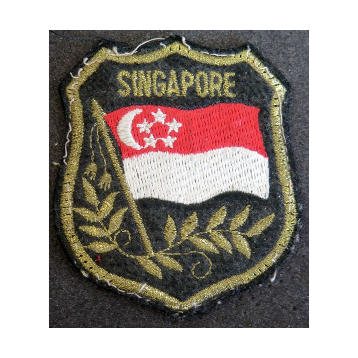 SINGAPOUR : insigne de Singapore