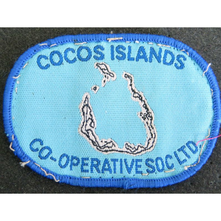 COSTA RICA : Insigne de la coopérative de Cocos island