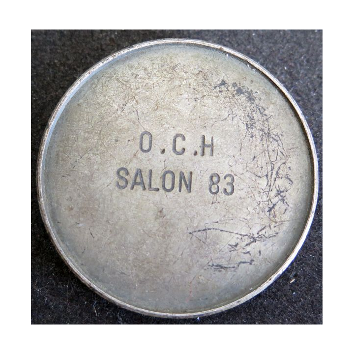 FRANCE : médaille argentée d'un prix d'(oiseaux diamètre 5 cm Salon 83 attribuée