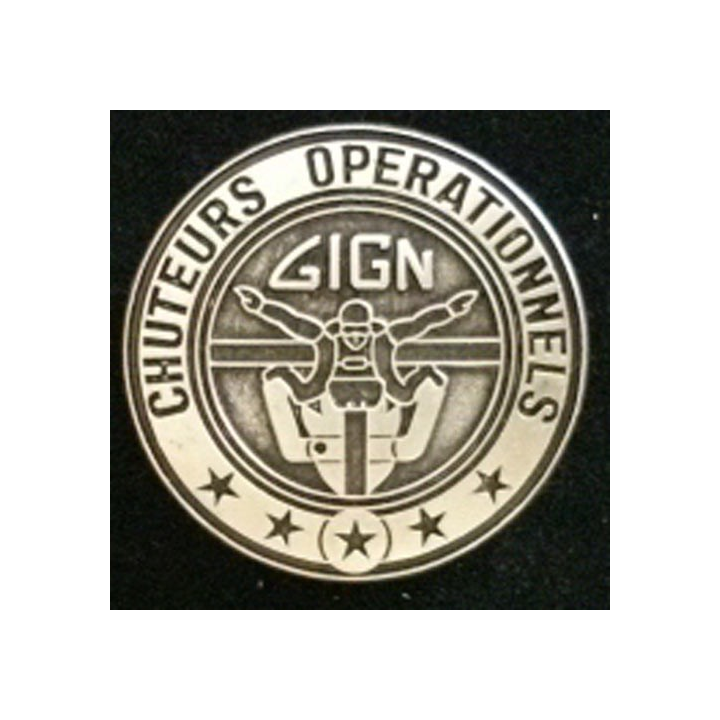 Brevet des chuteurs opétrationnels du GIGN de fabrication JMM INSIGNES