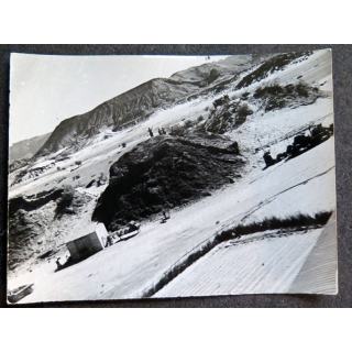 Photo argentique 12 x 9 cm sur la guerre Algérie : Poste de Tin-Alkoum