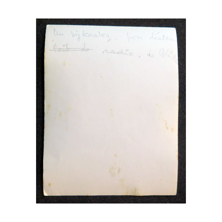 Photo argentique 12 x 9 cm sur la guerre Algérie : Sykorsky pose une antenne radio à Blida