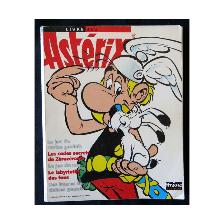Astérix  livre jeux aux Editions Ifrane Editions