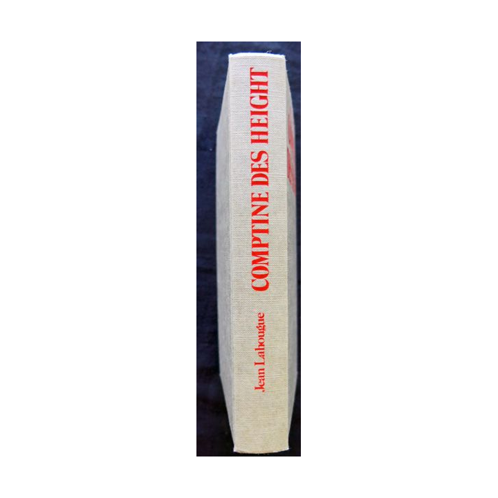 Comptine des Height de Jean Lahougue aux Editions Le Club Express