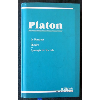 Platon Le banquet,Phèdre, Apologie de Socrate de  Luc Brisson aux Editions Flammarion