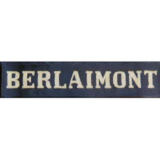 MARINE : bande de bachi de marin "BERLAIMONT" longueur 65 cm fils dorés