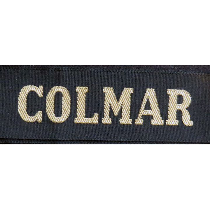 MARINE : bande de bachi de marin "COLMAR" longueur 65 cm fils dorés