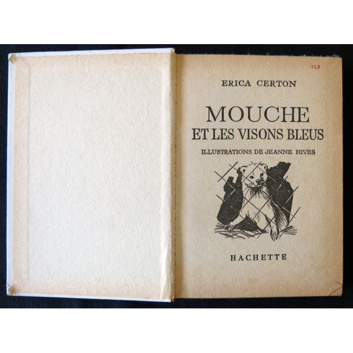 Mouche et les visons bleus de Erica Certon aux éditions Hachette Bibliothèque Rose