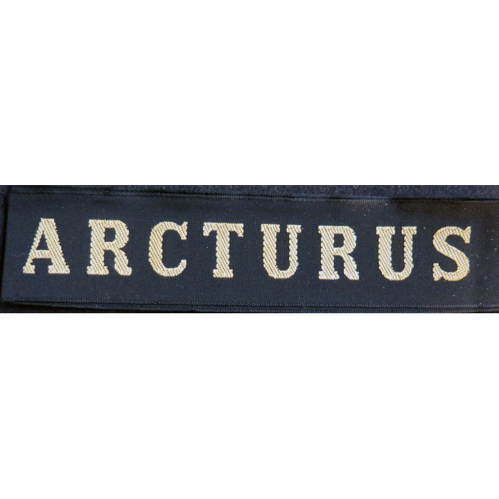 MARINE : bande de bachi de marin "ARCTURUS" longueur 65 cm fils dorés