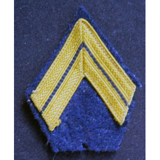 Galon de sergent d'active jonquille de chasseurs alpins