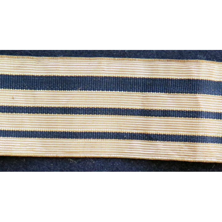 Vieux Galon de manche de Commandant doré de longueur 27 cm