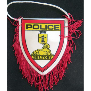 Fanion 9 x 11 cm de la Police de Belfort
