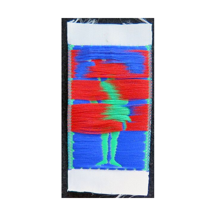 Insigne tissé Allons enfants 5 x 3 cm