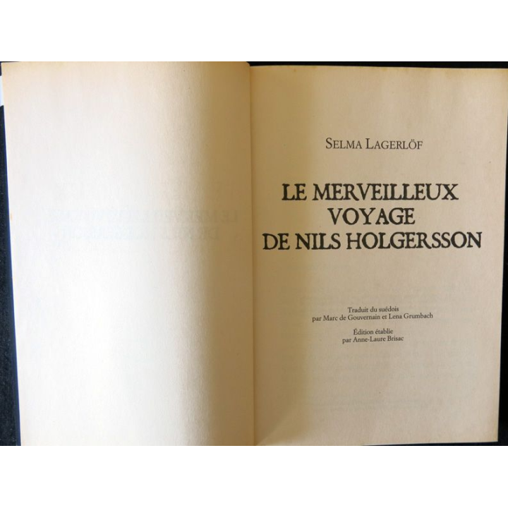 Le merveilleux voyage de Nils Holgersson de Selma Lagerlöf aux Editions Le Livre de Poche