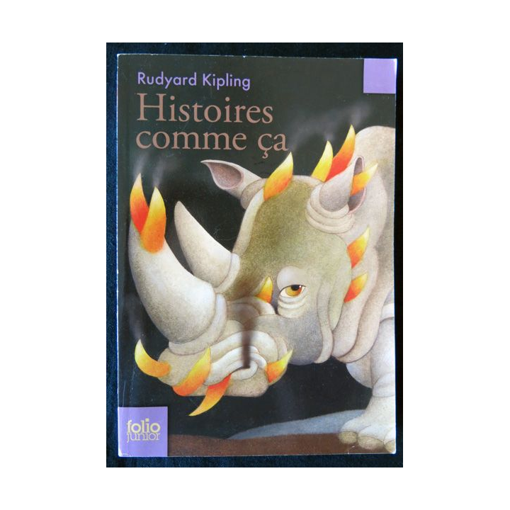 Histoires comme ça de Rudyard Kipling aux Editions Edition Delagrave 1961 Folio Junior