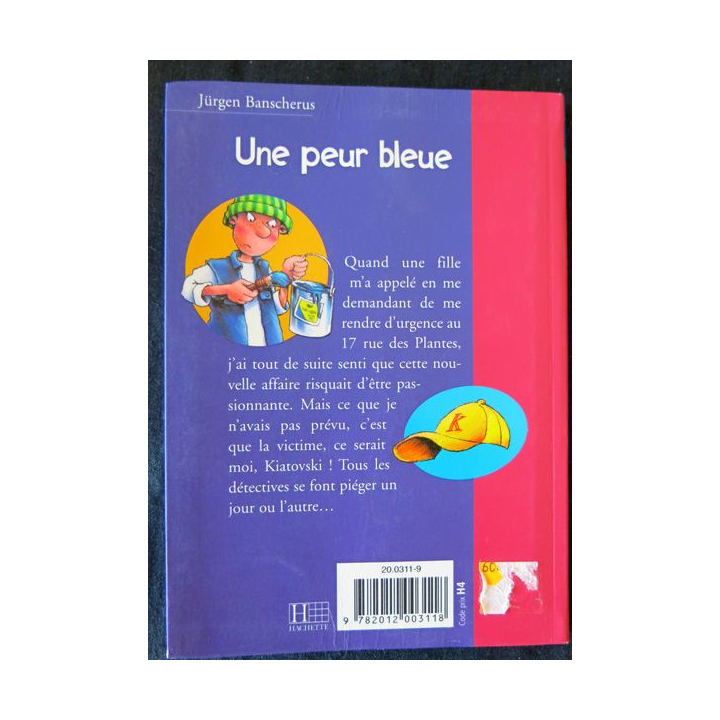Kiatovski Detective - Une peur bleue de Jürgen Banscherus aux Editions Hachette