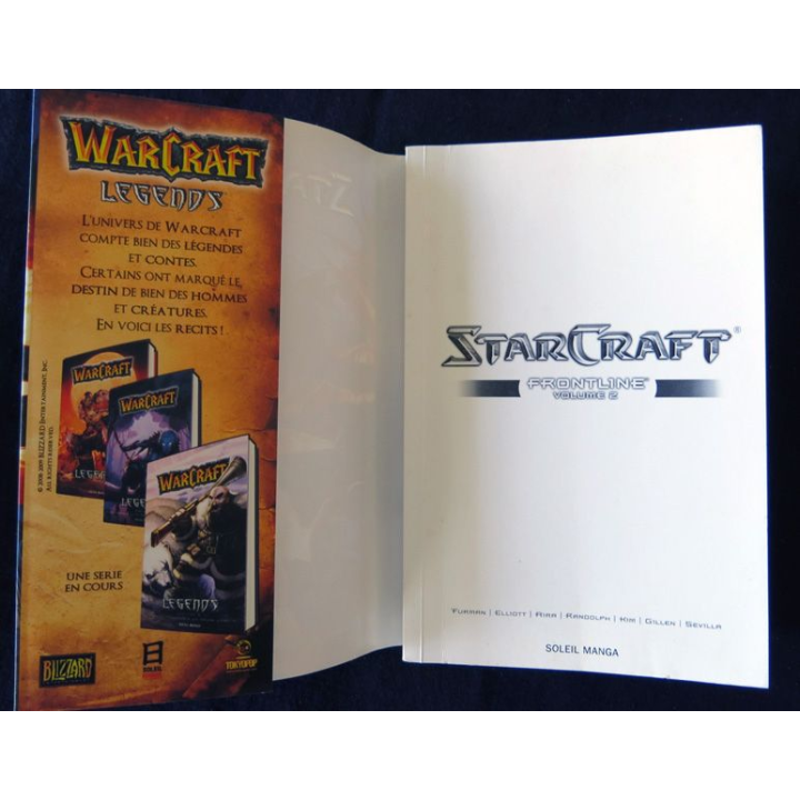 Manga Starcraft frontline Vol. 2 de Simon Furman aux Editions Soleil Manga