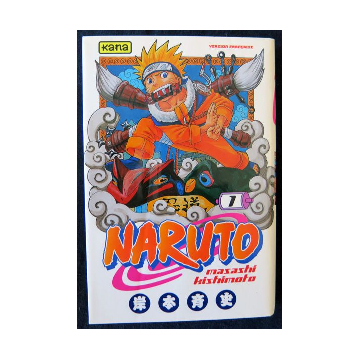 Manga Naruto Vol. 1 de Masashi Kishimoto aux Editions Kana Dargaud-Lombard