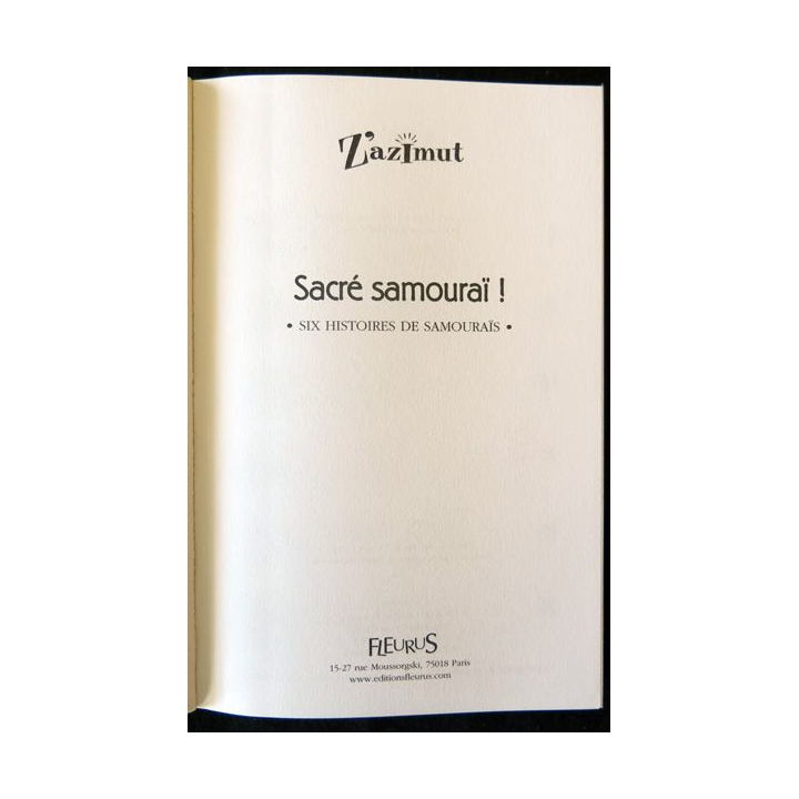 Sacré samouraï! Collectif aux Editions Fleurus