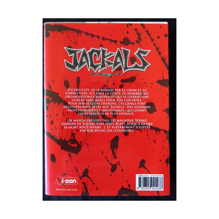 Manga Jackal Vol. 1 de Shinya Murata aux Editions Ki-Oon