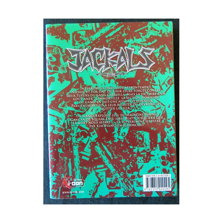 Manga Jackal Vol. 2 de Shinya Murata aux Editions Ki-Oon