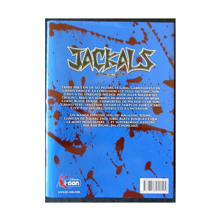 Manga Jackal Vol. 3 de Shinya Murata aux Editions Ki-Oon
