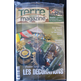 Terre Magazine N° 211 février 2010 avec CD sous blister