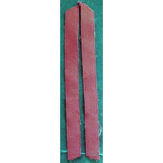 Paire de galons de manche de 1° classe de la marine nationale 