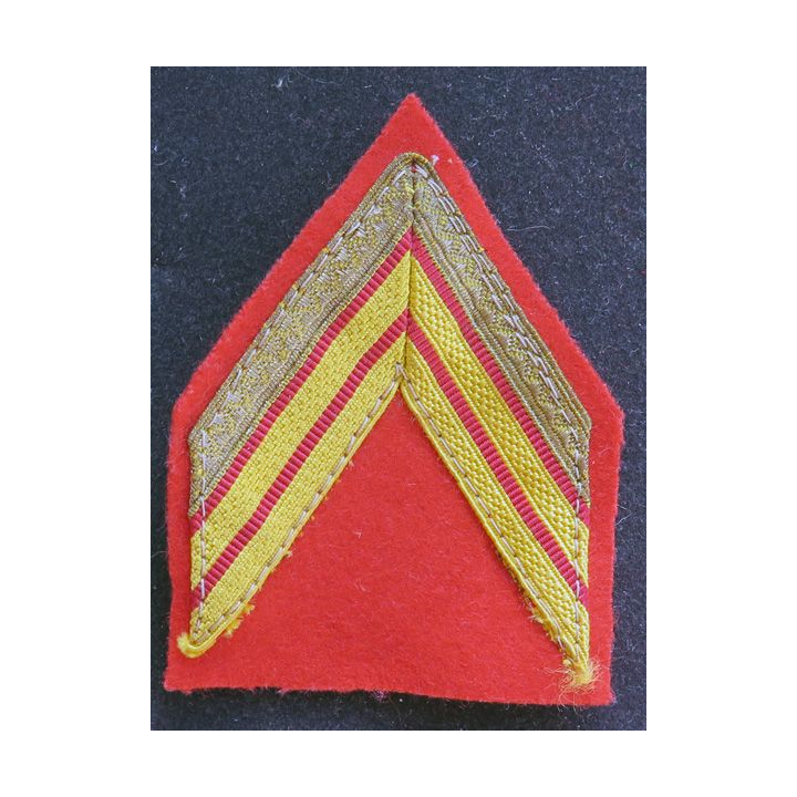 galon de  brigadier chef de régiment de spahis actuel avec crochets