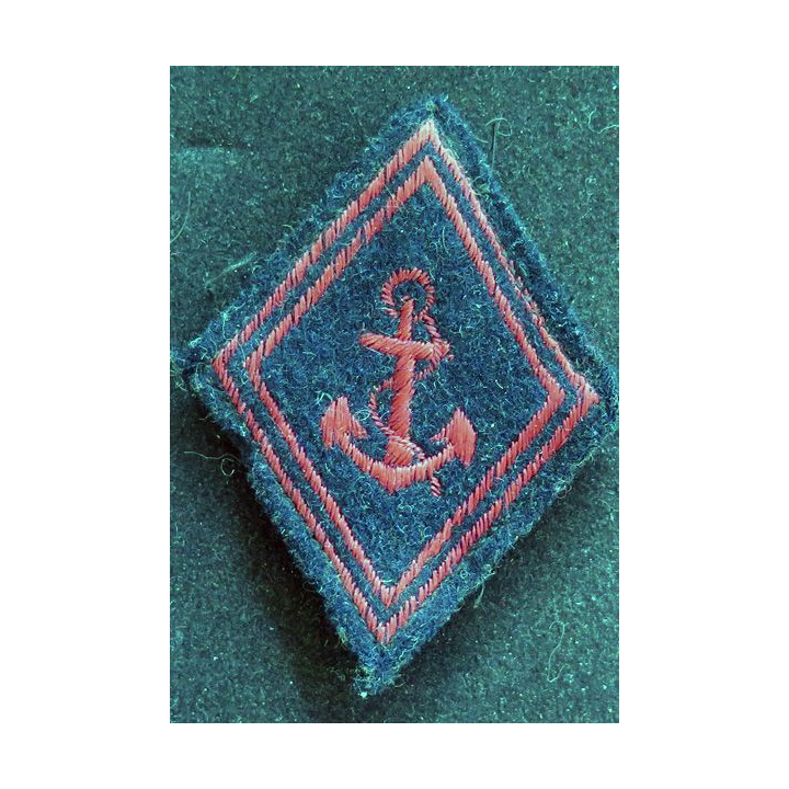 losange de bras modèle 45 : troupes de marine troupe