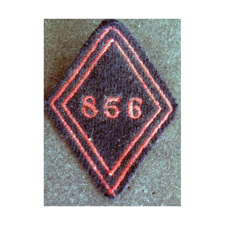 LOSANGE DE BRAS MODÈLE 45 : Insigne inconnu ??? 856° Bataillon du génie ???