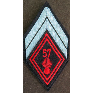 Galon de caporal transmetteur au 57° régiment d'infanterie original ???