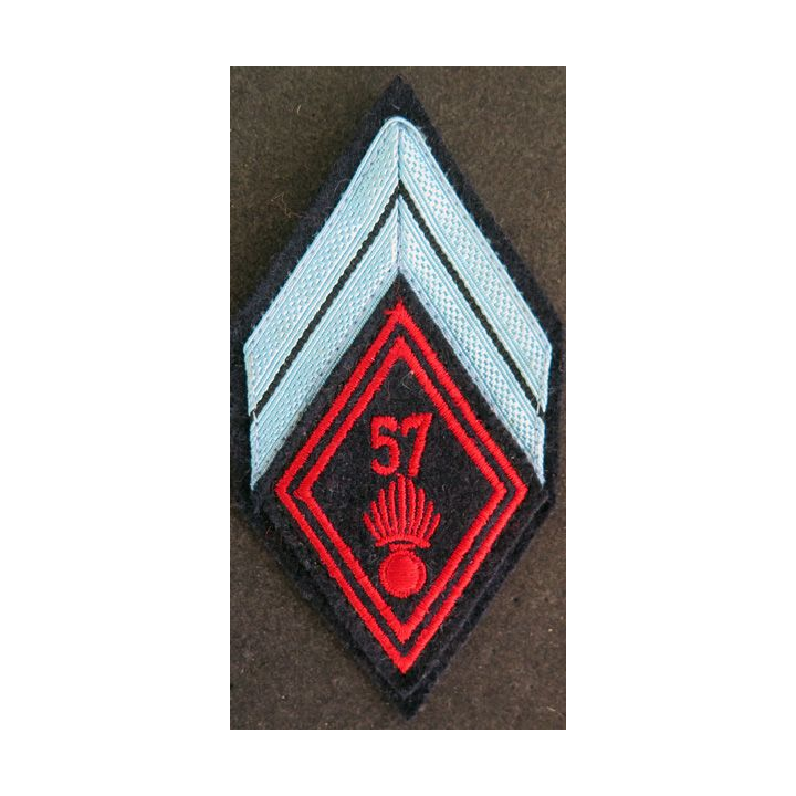 Galon de caporal transmetteur au 57° régiment d'infanterie original ???