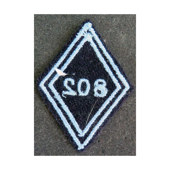 LOSANGE DE BRAS MODÈLE 45 : 802° GRET groupe régional d'exploitation des transmissions