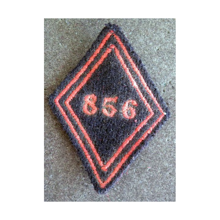 LOSANGE DE BRAS MODÈLE 45 : Insigne inconnu ??? 856° Bataillon du génie ???