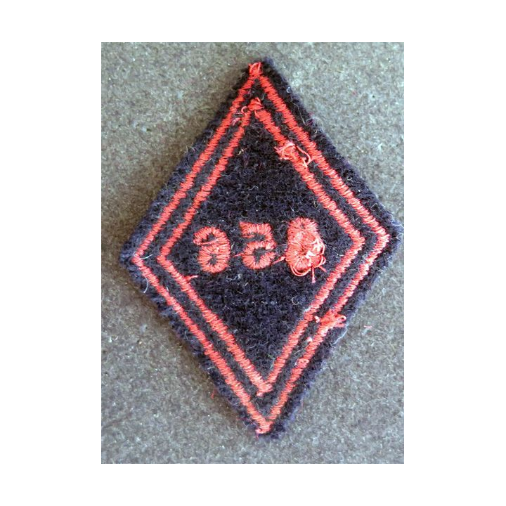 LOSANGE DE BRAS MODÈLE 45 : Insigne inconnu ??? 856° Bataillon du génie ???