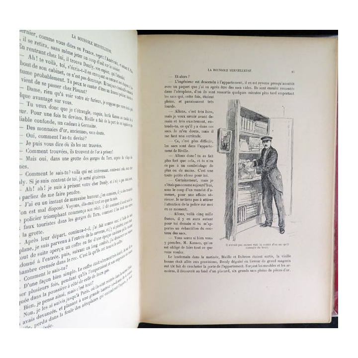 La Boussole merveilleuse de De Traynel et dessins de Lambrecht éditions Boivin 