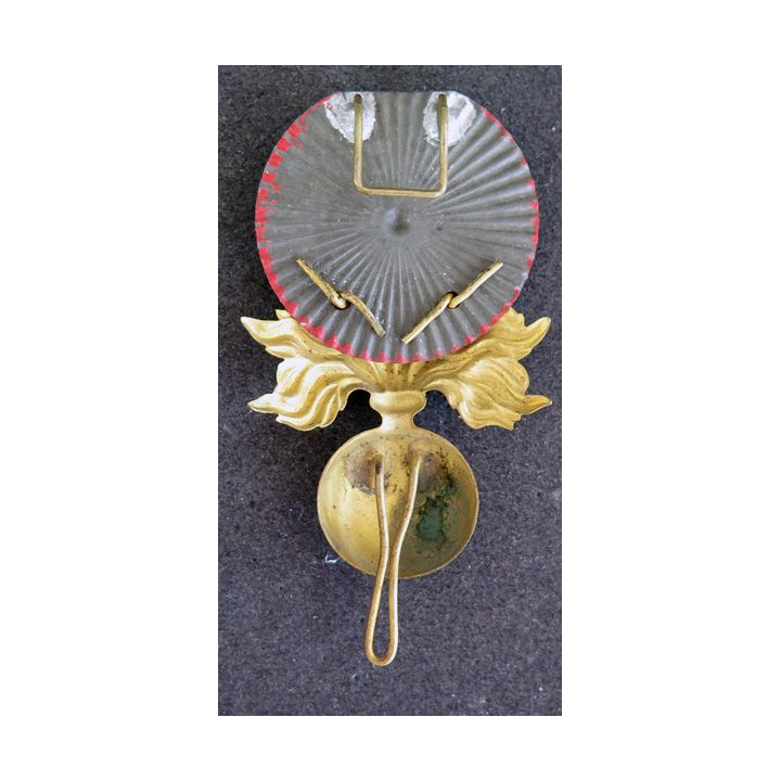 Attribut de cérémonie pour shako et képi d'infanterie et de cavalerie 3° république 1884