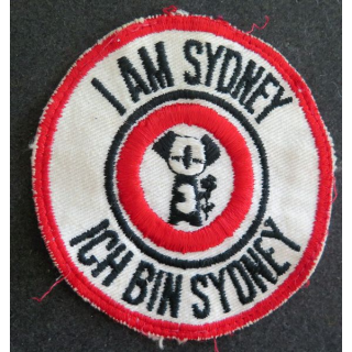 I am Sydney 8,3 cm de diamètre en tissu 
