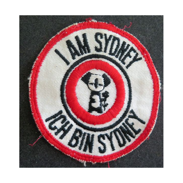 I am Sydney 8,3 cm de diamètre en tissu 