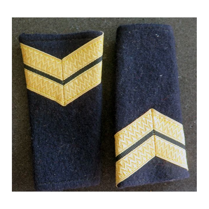 Paire de fourreaux de second maître de la Marine Nationale