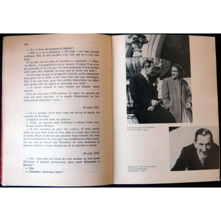 Seule face à l'Abwehr de Lily Sergueiew aux Editions Fayard